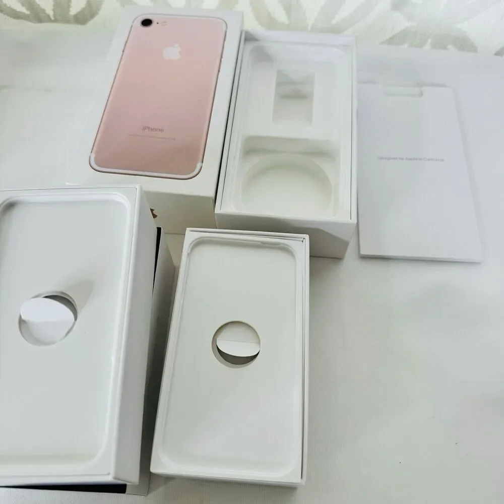 Lot of‎ 9 Misc Apple: iPhone 4s 4 6s Plus 7, Watch and mini iPad Empty Boxes